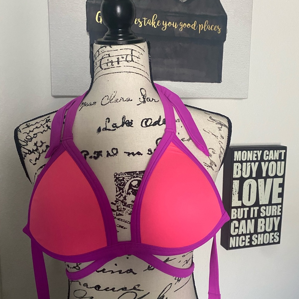 VS pink bikini 👙 top size large